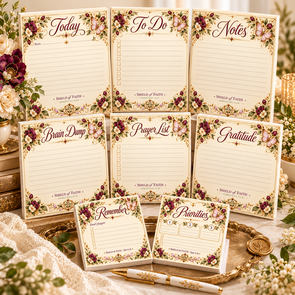 Shield of Faith — Notepad Collection