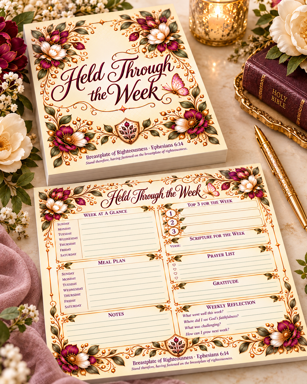 Breastplate of Righteousness — Held Through the Week